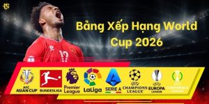 Bảng Xếp Hạng World Cup 2026 | LuongsonTV
